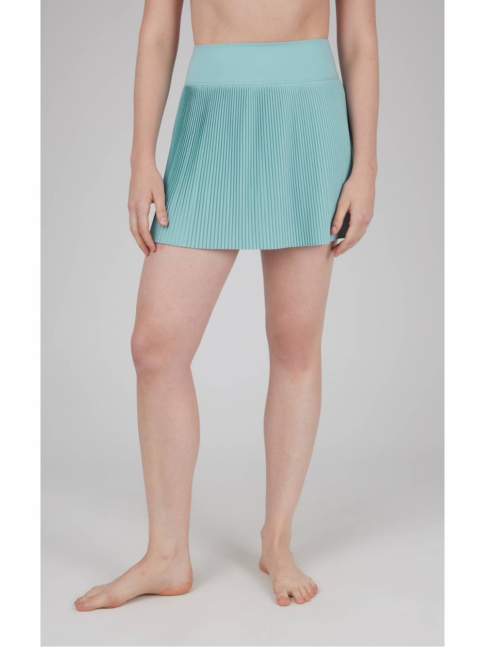 Yogalicious blue pleated skirt